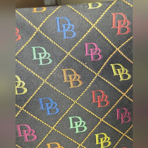 Dooney & Bourke Rainbow Canvas Shoulder Bag - Picture 14 of 14